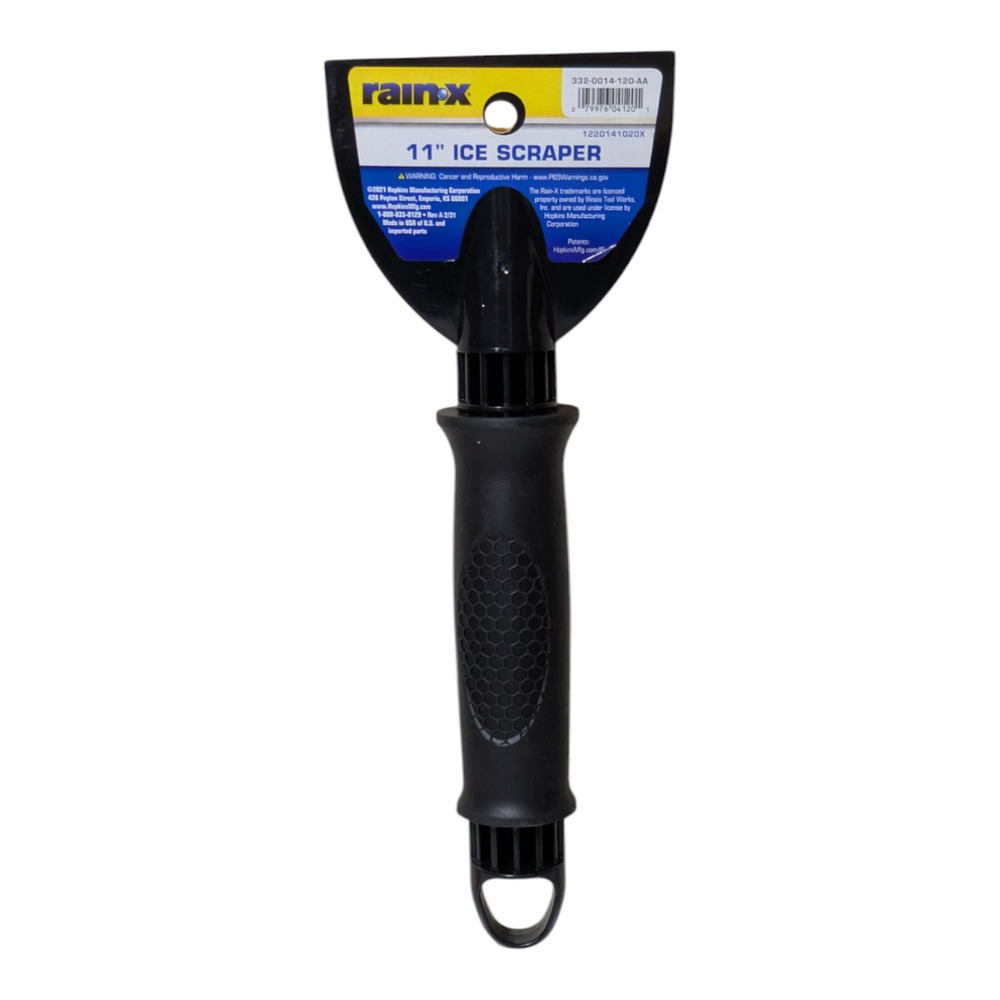 Rain-X - 11" Heavy Duty - Ice Scraper with Rubber Grip - Brand New